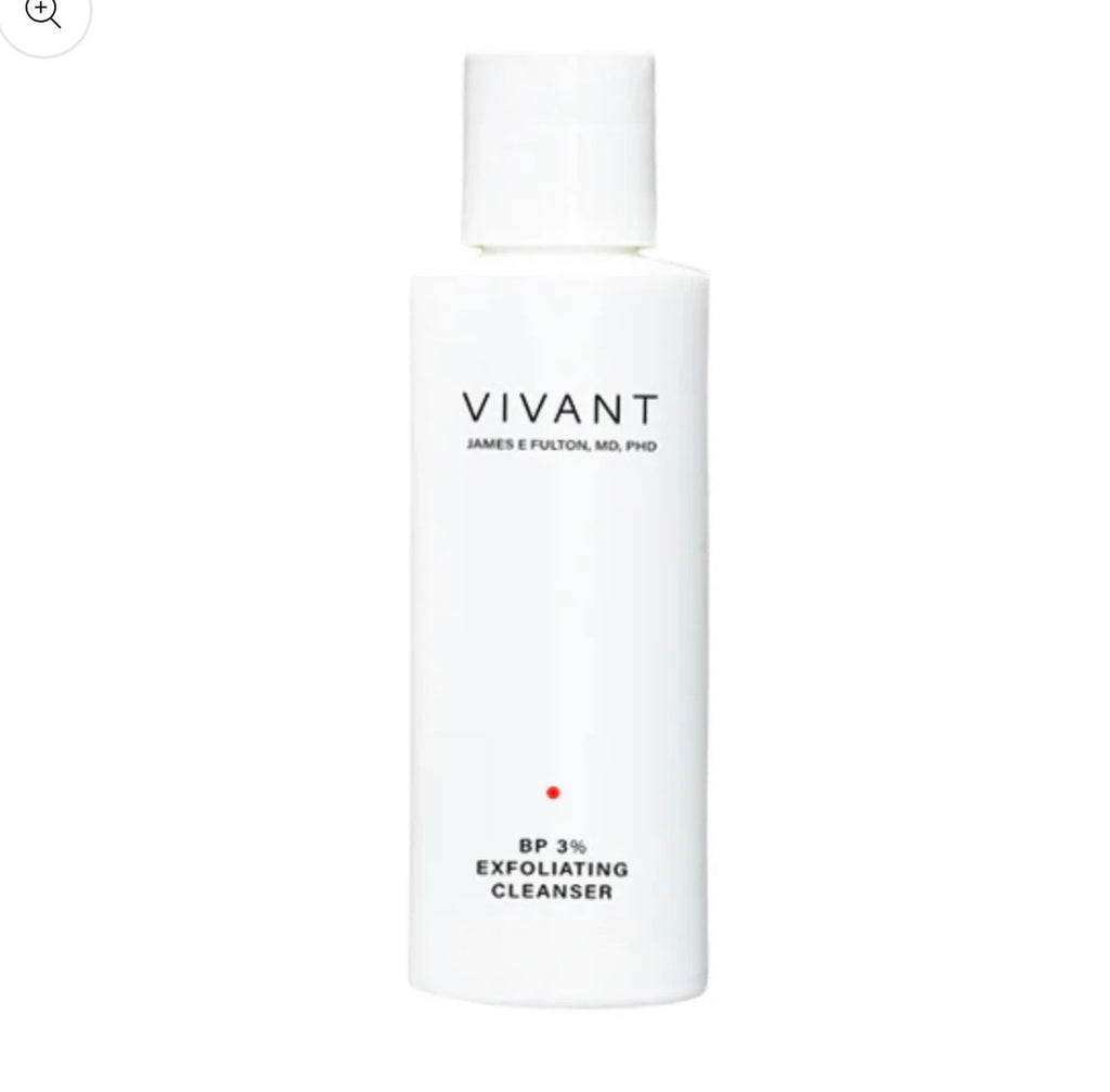 Vivant BP 3% Acne Treatment Cleanser with Buffing Beads